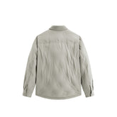 Men's Solid Lightweight Down Shirt Jacket